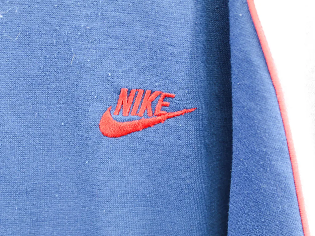 Z- Vintage 80s Nike Track Jacket Navy/Grey/Red sold by HG Vintage product image thumbnail 2