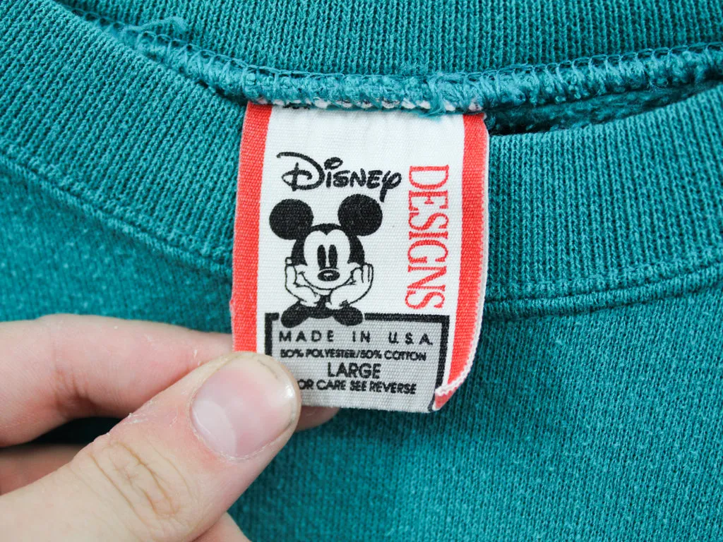 Z- Vintage Disney Embroidered Small Mickey Crewneck sold by HG Vintage product image thumbnail 3