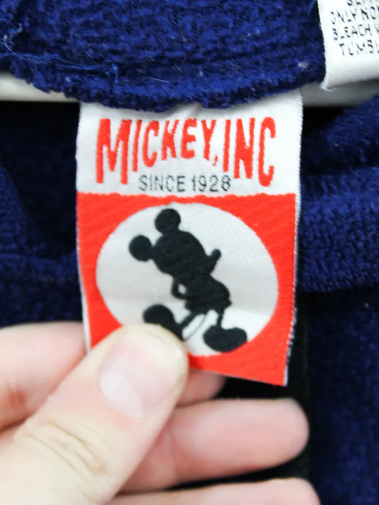Z- Vintage Disney Embroidered Mickey Pull Over Fleece sold by HG Vintage product image thumbnail 3