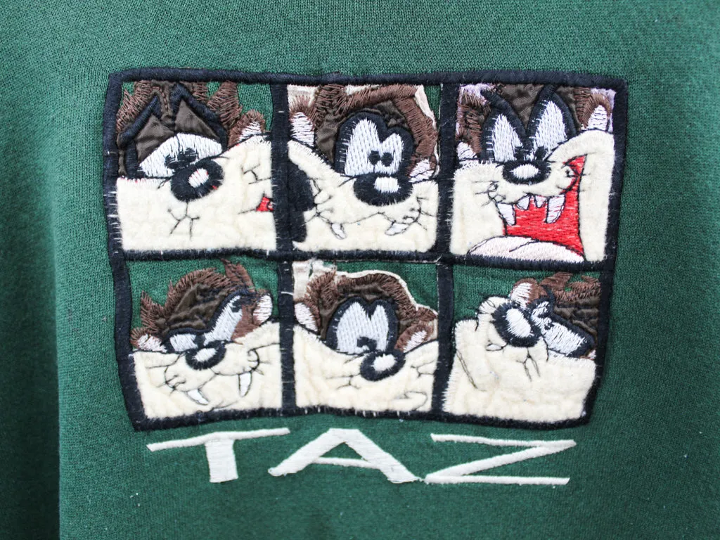 Z- Vintage Looney Tunes Taz Embroidered Crewneck sold by HG Vintage product image thumbnail 2