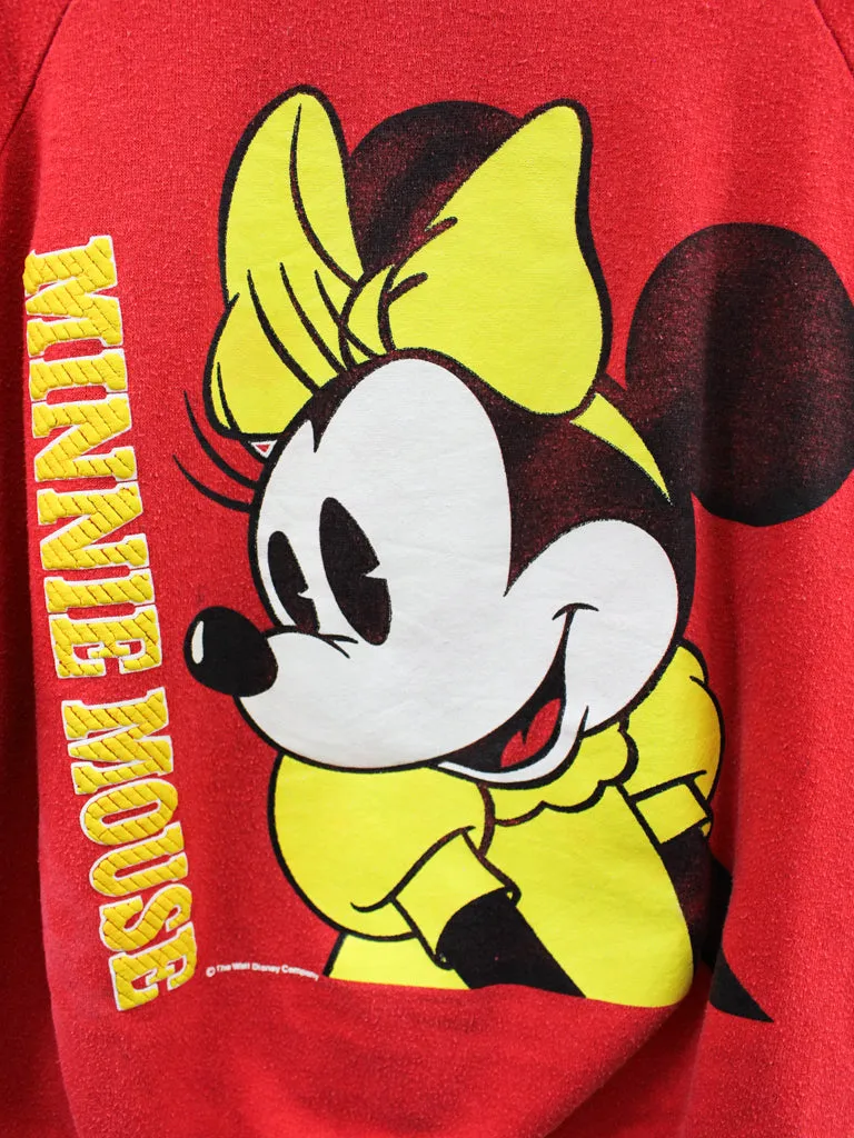 Z- Vintage Disney Minnie Mouse & Script Crewneck sold by HG Vintage product image thumbnail 2
