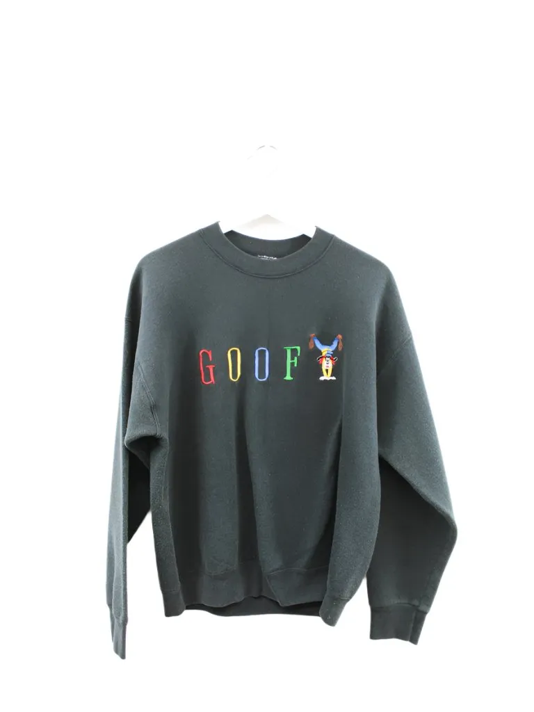 Z- Vintage Disney Embroidered Goofy & Script Crewneck sold by HG Vintage