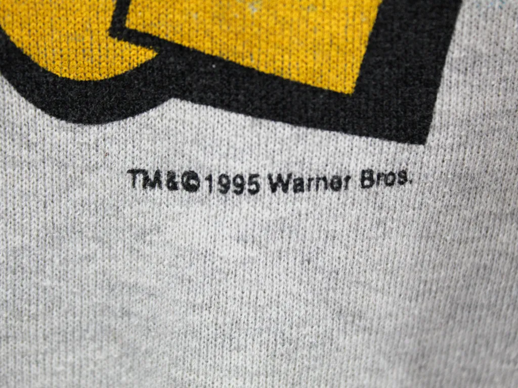 Z- Vintage 1995 Looney Tunes Tasmanian Devil Livin’ On The Edge Crewneck sold by HG Vintage product image thumbnail 3