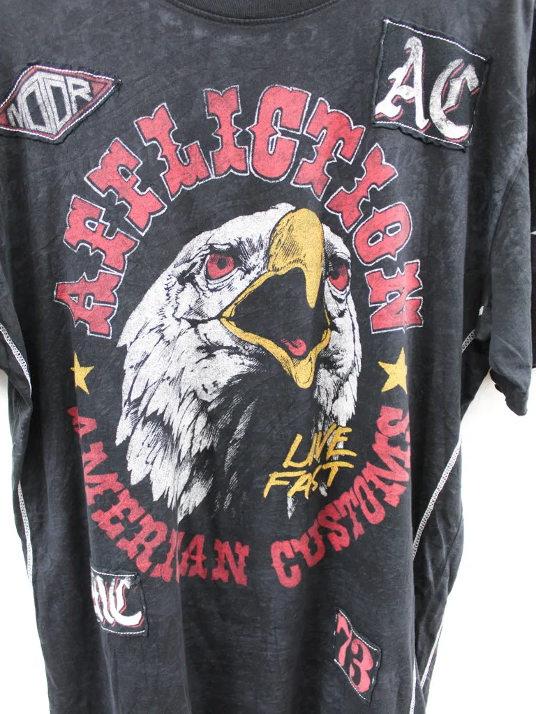 Z- Vintage Affliction Eagle Motorcycle Graphic Tee sold by HG Vintage product image thumbnail 2