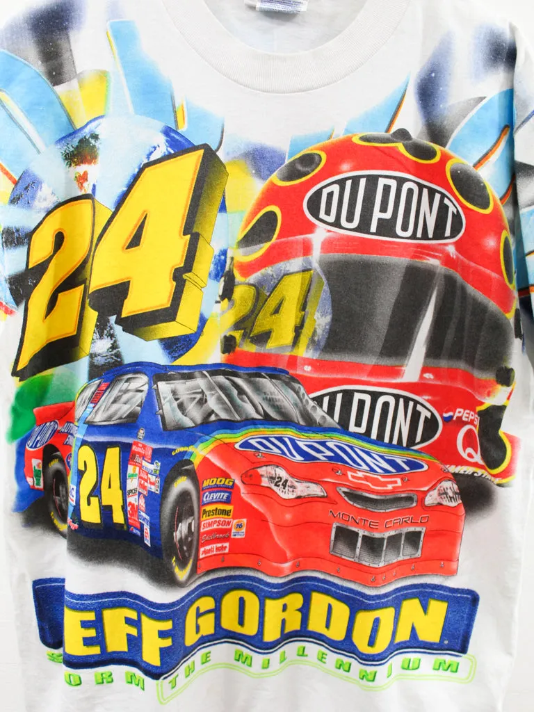 Z- Vintage 2000 Nascar Chase Authentic Jeff Gordon 24 All Over Print Car Tee sold by HG Vintage product image thumbnail 2