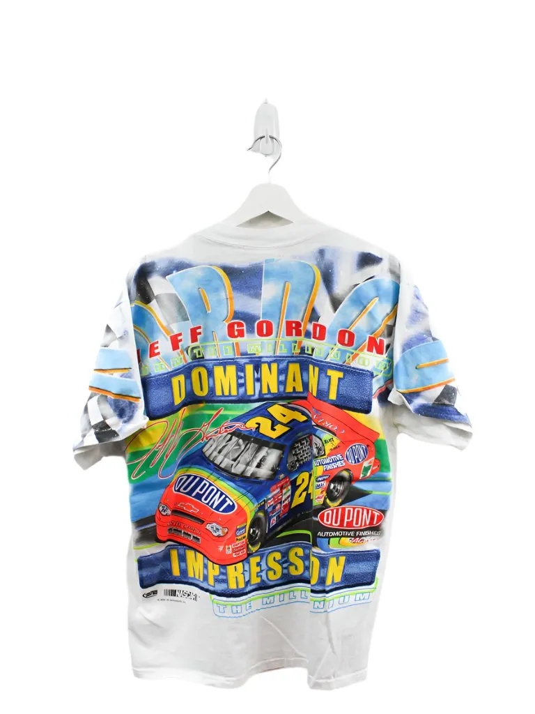 Z- Vintage 2000 Nascar Chase Authentic Jeff Gordon 24 All Over Print Car Tee sold by HG Vintage product image thumbnail 5