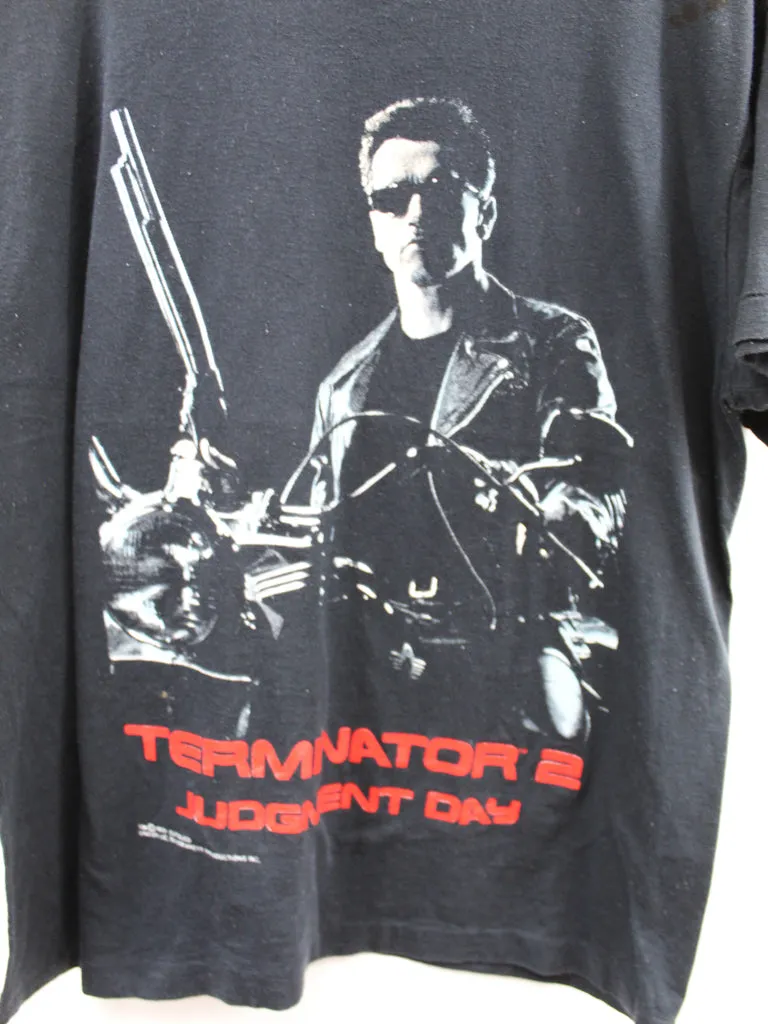 Z- Vintage 1991 The Terminator Judgement Day Graphic Single Stitch Tee sold by HG Vintage product image thumbnail 2