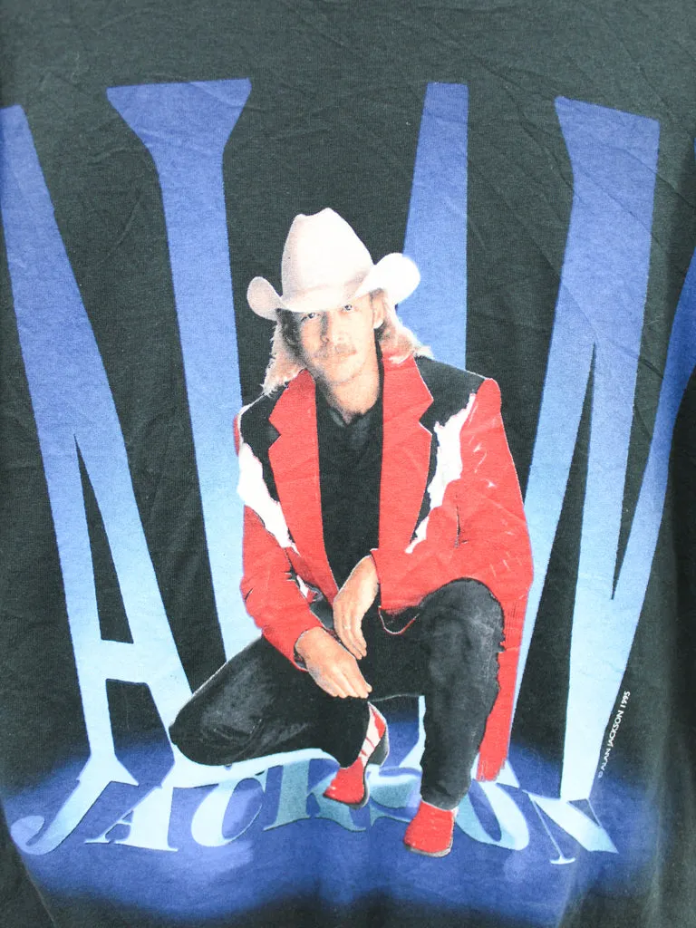 Z- Vintage 1995 Alan Jackson Picture Single Stitch Tee sold by HG Vintage product image thumbnail 2