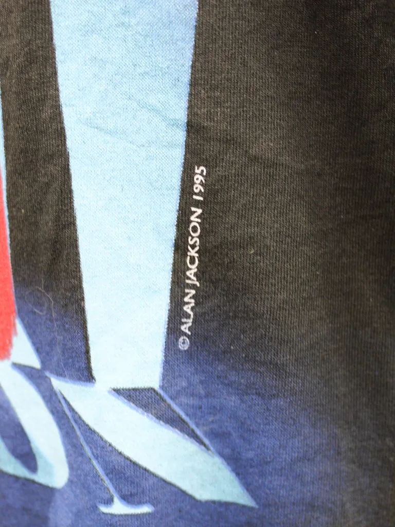 Z- Vintage 1995 Alan Jackson Picture Single Stitch Tee sold by HG Vintage product image thumbnail 3