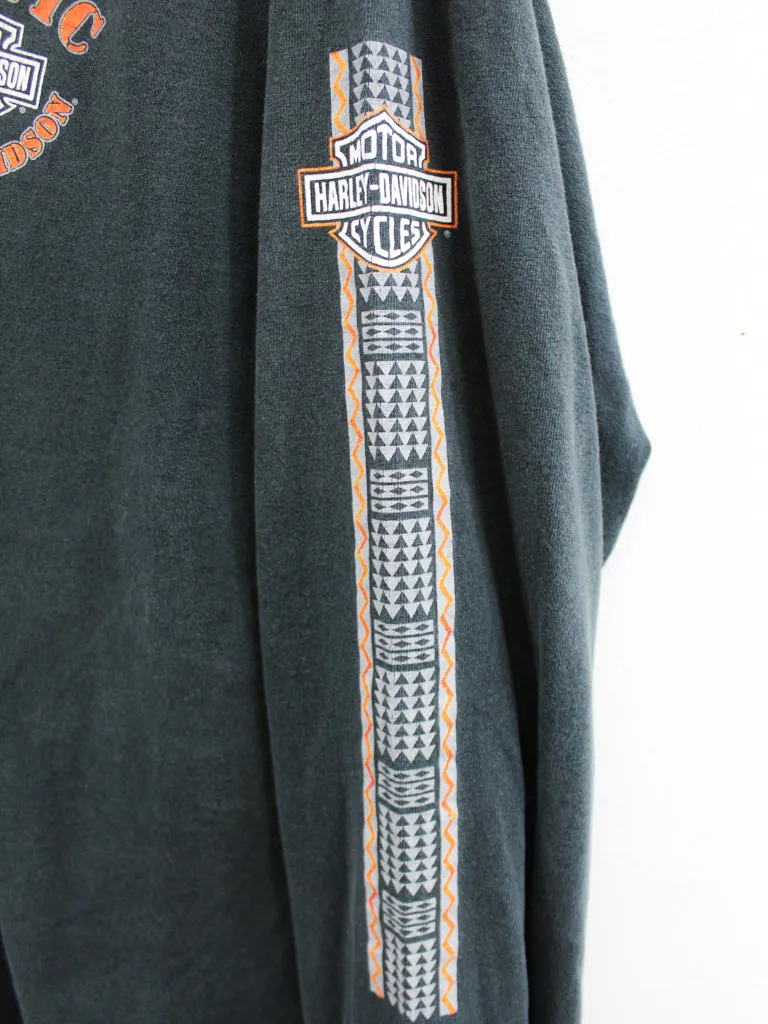 Z- Vintage 1996 Harley Davidson Hawaiian Island Pacific Long Sleeve Tee sold by HG Vintage product image thumbnail 3