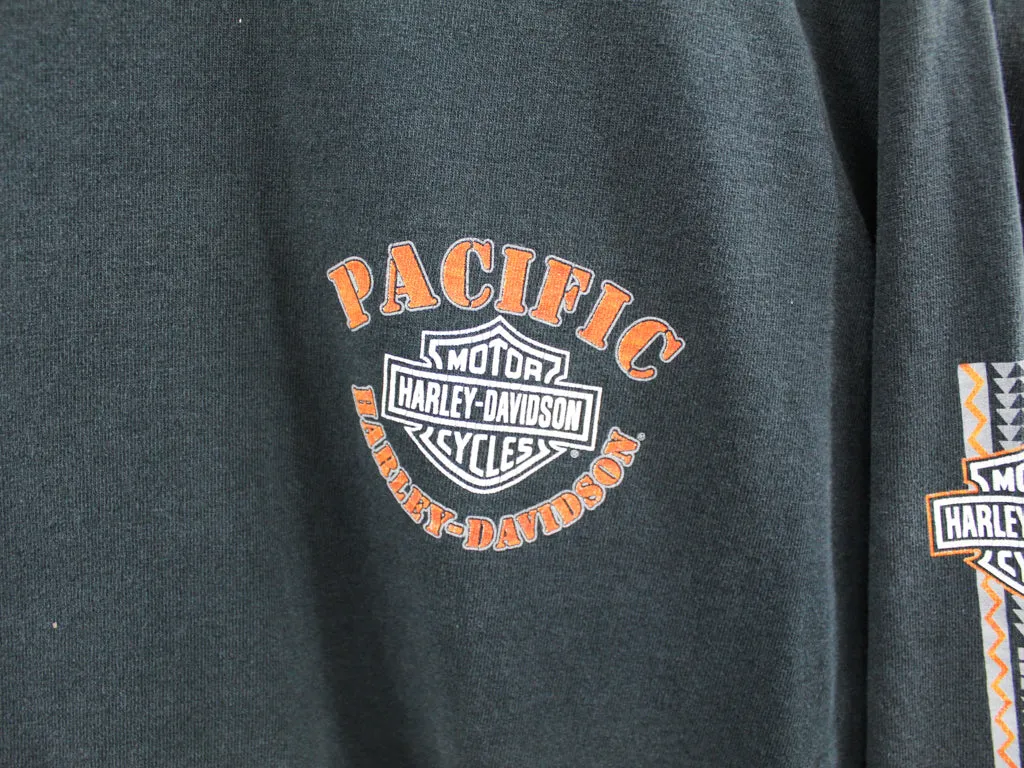 Z- Vintage 1996 Harley Davidson Hawaiian Island Pacific Long Sleeve Tee sold by HG Vintage product image thumbnail 2