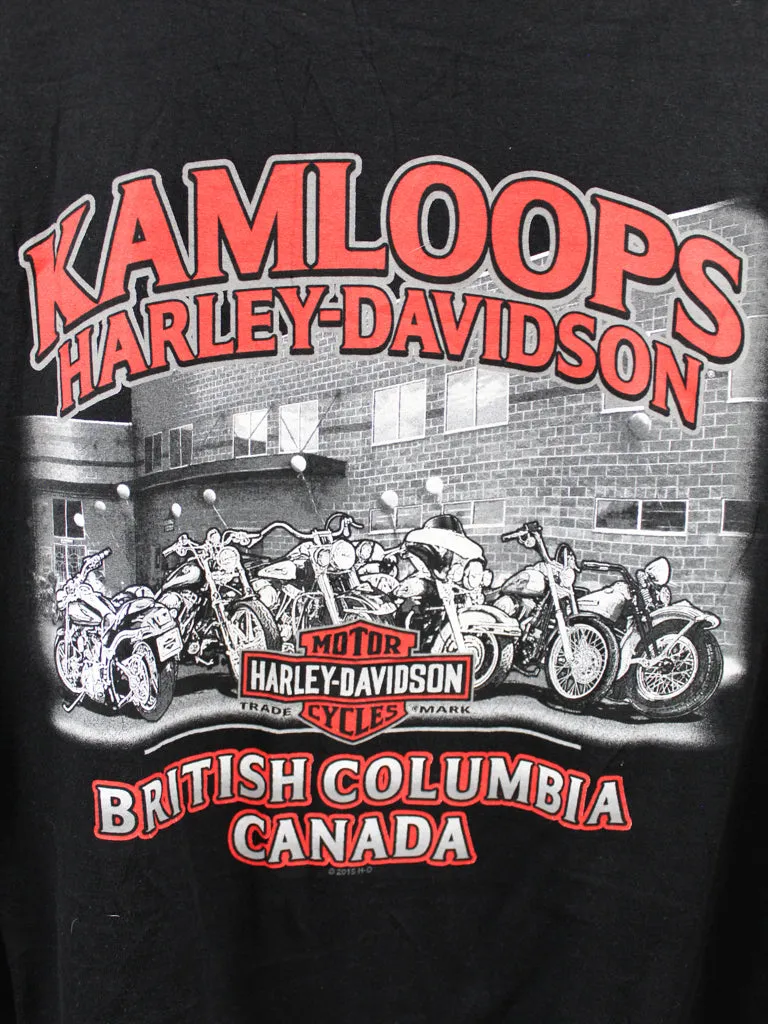 Z- 2015 Harley Davidson Kamloops BC Canada Tee sold by HG Vintage product image thumbnail 4