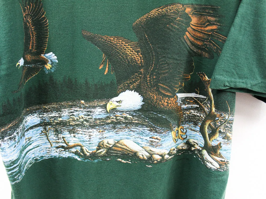 Z- Vintage Reno Nevada Eagles In River Signal Sports Single Stitch Tee sold by HG Vintage product image thumbnail 3