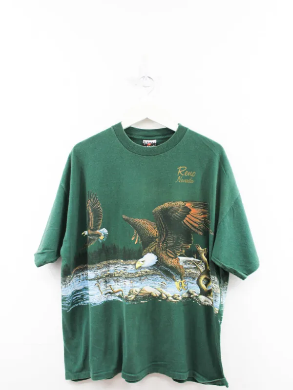 Z- Vintage Reno Nevada Eagles In River Signal Sports Single Stitch Tee sold by HG Vintage