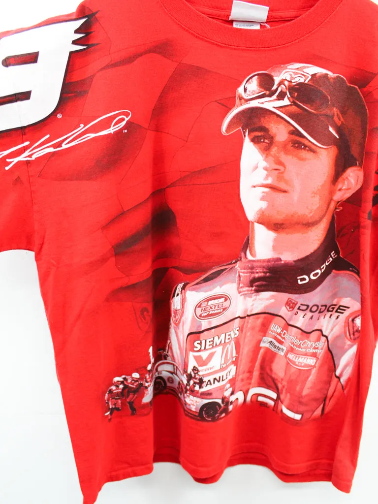 Z- Vintage Nascar Chase Authentic Kasey Kahne Picture Jumbo Print Tee sold by HG Vintage product image thumbnail 2