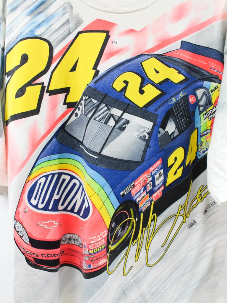 Z- Vintage 1997 Nascar Chase Authentic Jeff Hamilton 24 Car Jumbo Print Tee sold by HG Vintage product image thumbnail 2