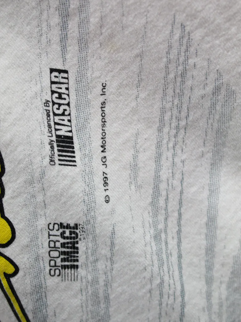 Z- Vintage 1997 Nascar Chase Authentic Jeff Hamilton 24 Car Jumbo Print Tee sold by HG Vintage product image thumbnail 4