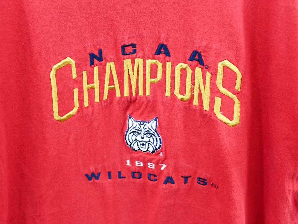 Z- Vintage 1997 Arizona Wildcats NCAA Champions Embroidered Script Tee sold by HG Vintage product image thumbnail 2
