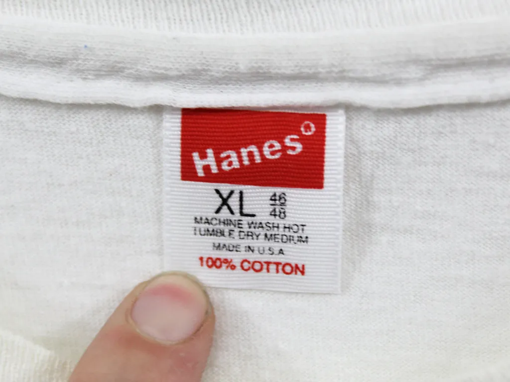 Z- Vintage Levi’s We’ve Got Your Number Hanes Tag Single Stitch Tee sold by HG Vintage product image thumbnail 4
