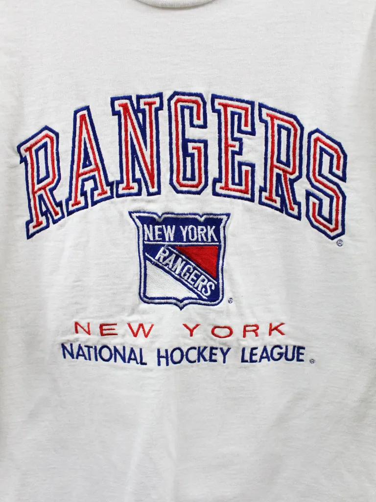 Z- Vintage Rangers NHL Logo Athletic Embroidered Script & Logo Tee sold by HG Vintage product image thumbnail 2