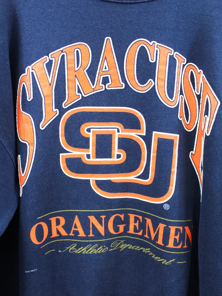 Z- Vintage Syracuse Orange NCAA Nutmeg Script Crewneck sold by HG Vintage product image thumbnail 2
