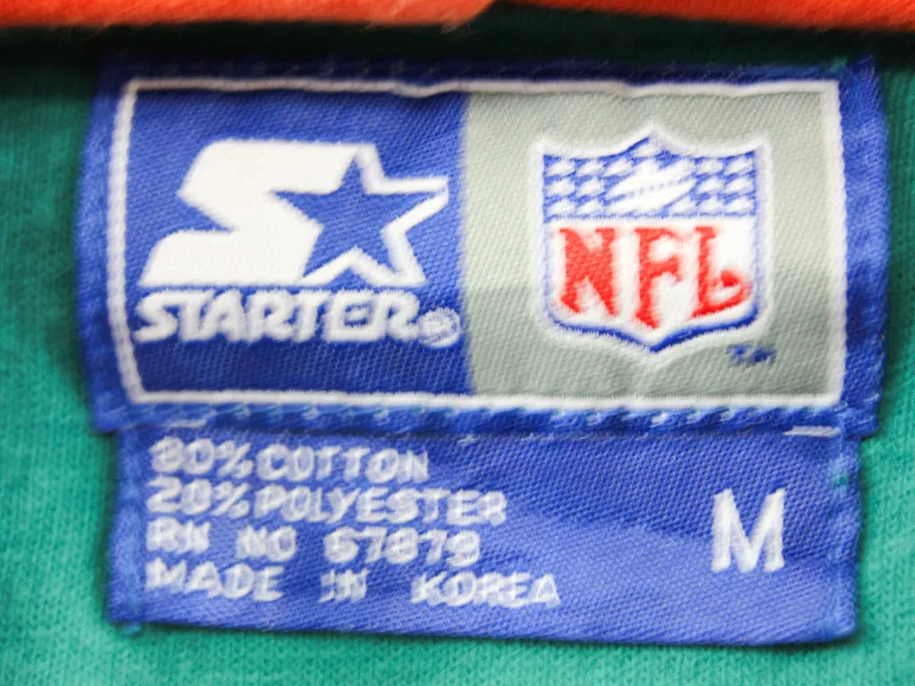 Z- Vintage Dolphins NFL Starter Embroidered Logo Hoodie sold by HG Vintage product image thumbnail 4