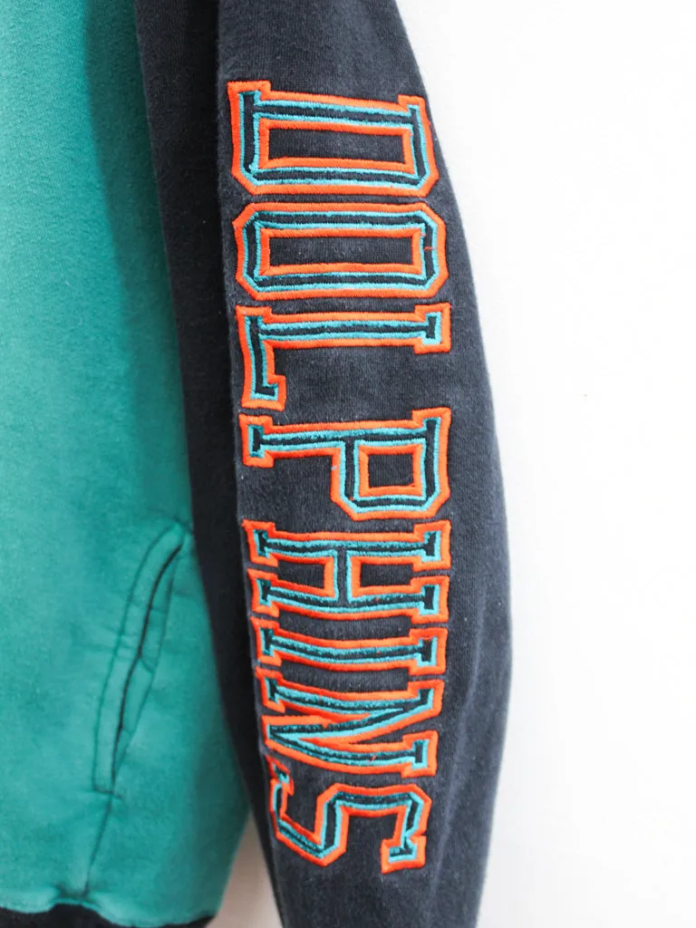 Z- Vintage Dolphins NFL Starter Embroidered Logo Hoodie sold by HG Vintage product image thumbnail 3
