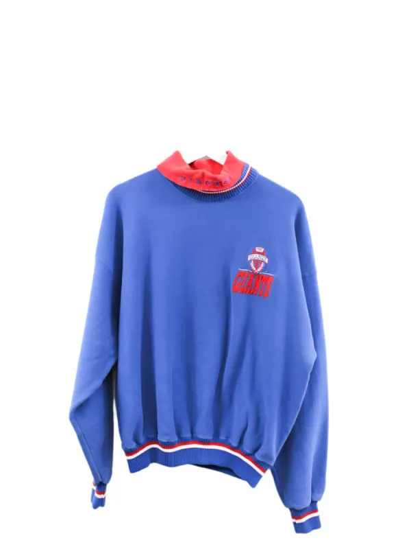 Z- Vintage Giants NFL Embroidered Logo Turtle Crewneck sold by HG Vintage