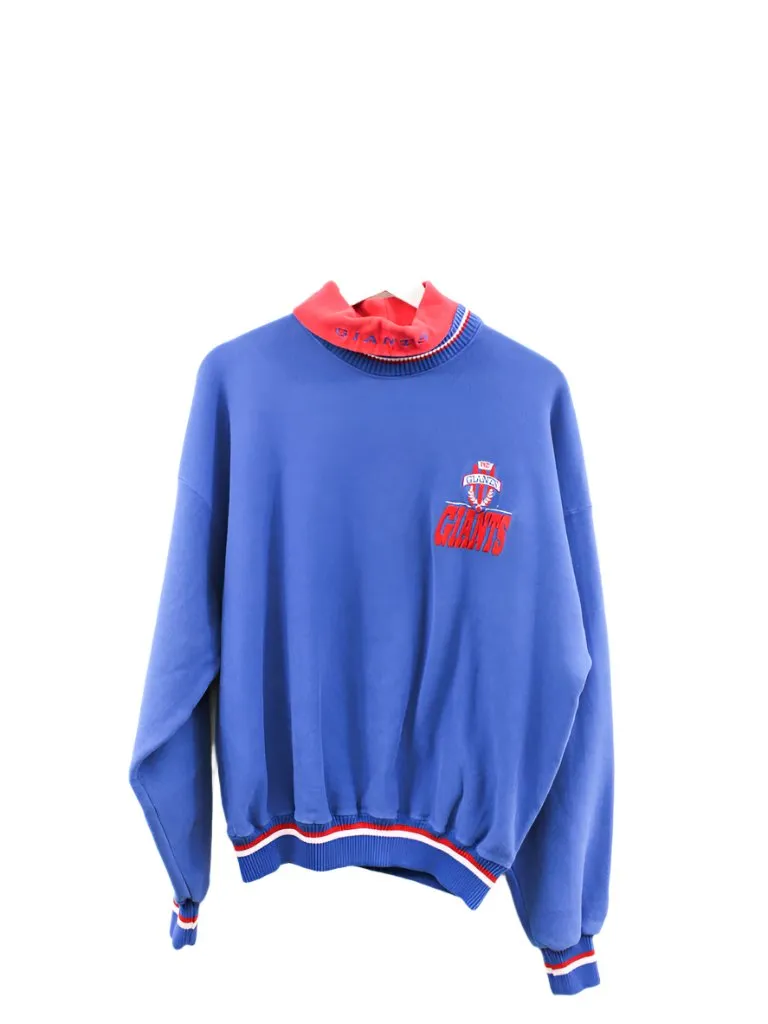 Z- Vintage Giants NFL Embroidered Logo Turtle Crewneck sold by HG Vintage