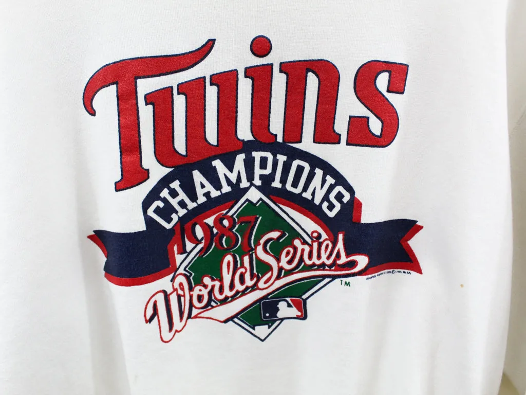 Z- Vintage 1987 Twins MLB World Series Champs Crewneck sold by HG Vintage product image thumbnail 2