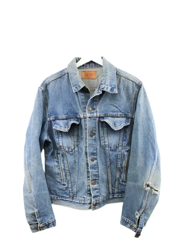 Z- Vintage Levi’s 71506 Made in USA Trucker Denim Jacket sold by HG Vintage