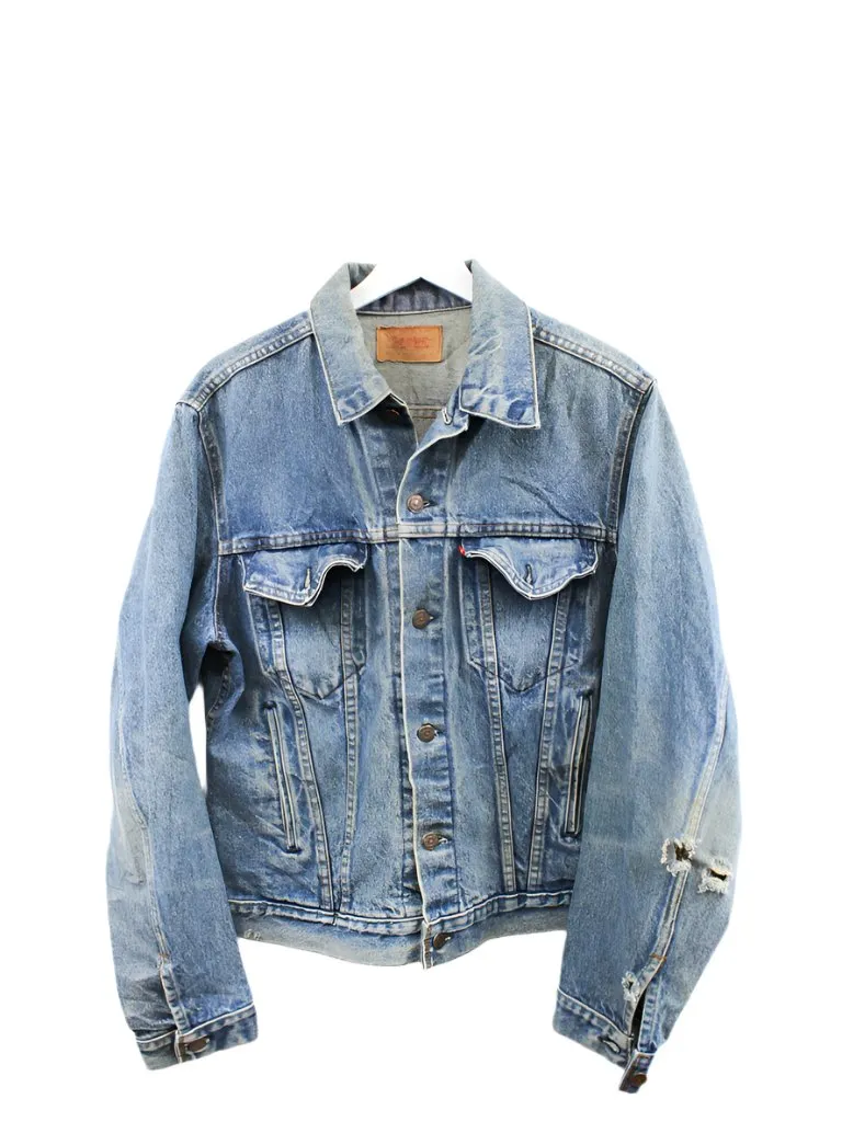 Z- Vintage Levi’s 71506 Made in USA Trucker Denim Jacket sold by HG Vintage