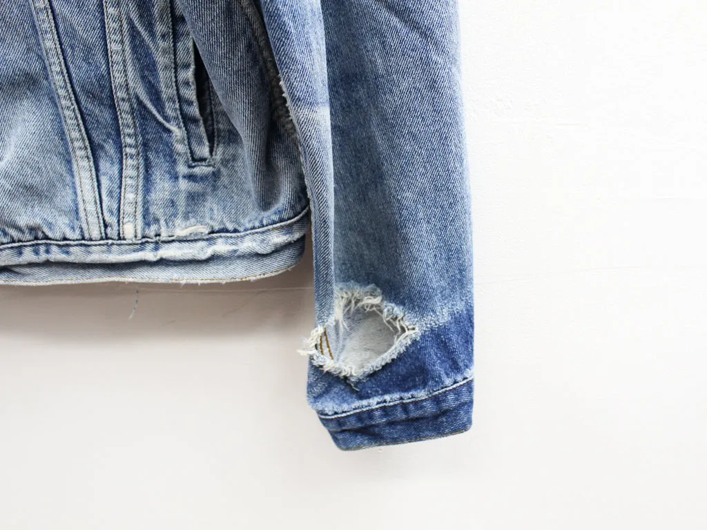 Z- Vintage 1988 Levi’s 70503 Made in Tunisia Trucker Denim Jacket sold by HG Vintage product image thumbnail 5