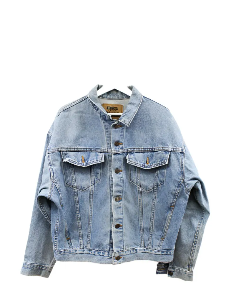 Z- Vintage 1990 Levi’s 57598 Big Tag White Tab Made in USA Trucker Denim Jacket sold by HG Vintage