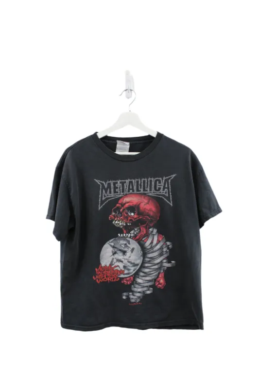 Z- Vintage 2004 Metallica Pushead Madly In Anger At The World Tour Tee sold by HG Vintage