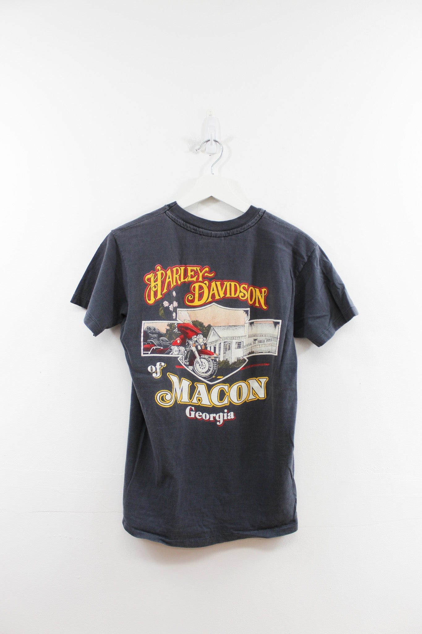 CC- Vintage 1989 Harley Davidson Mackon Georgia Single Stitch Tee sold by HG Vintage product image thumbnail 4