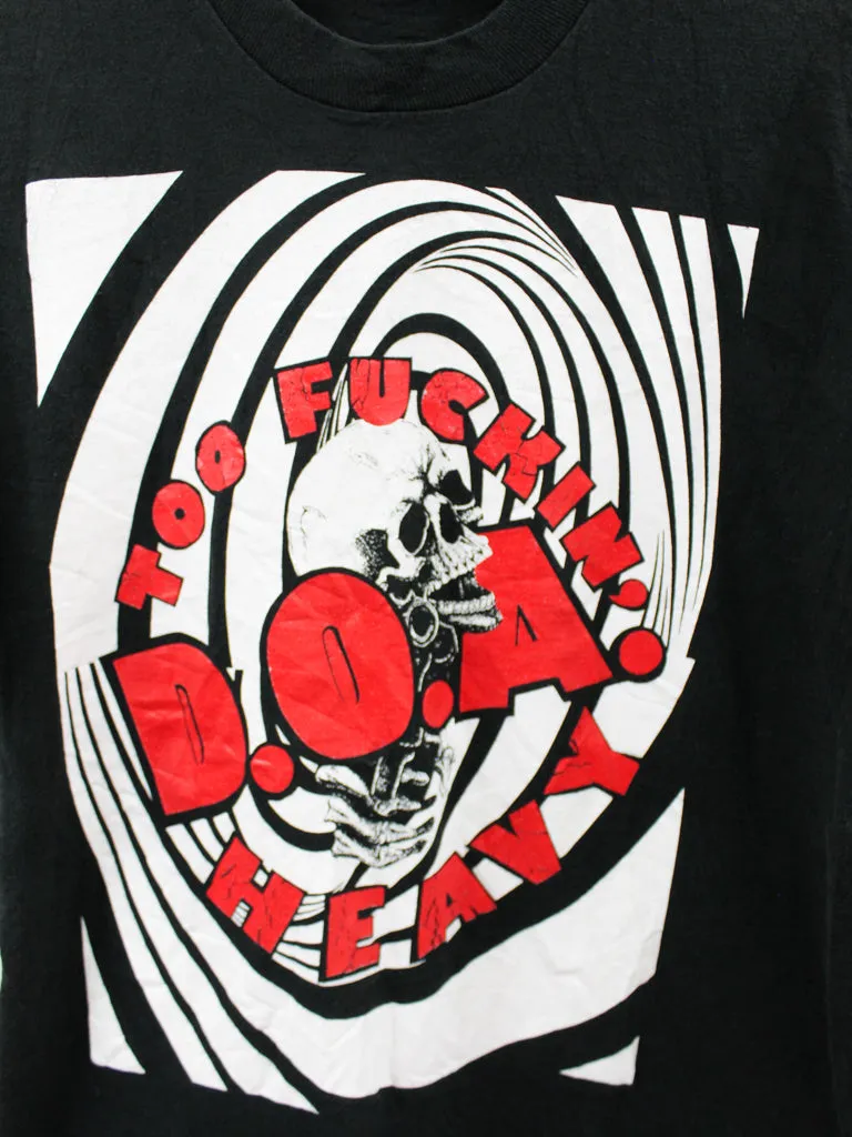 Z- Vintage DOA 13 Flavours Of Doom Single Stitch Fruit Of The Loom Tag Tee sold by HG Vintage product image thumbnail 2