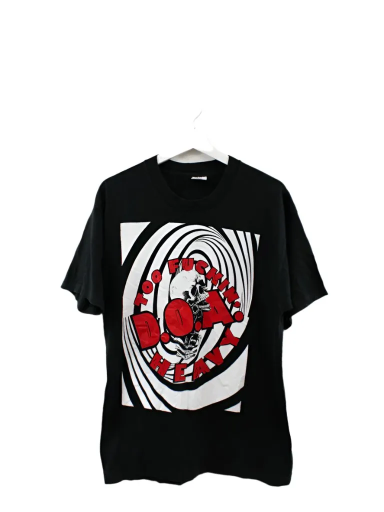 Z- Vintage DOA 13 Flavours Of Doom Single Stitch Fruit Of The Loom Tag Tee sold by HG Vintage