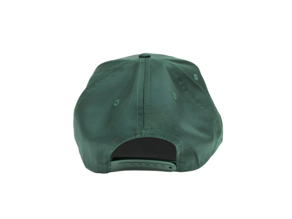 HGV Reverse Logo Green 5 Panel Snapback Hat sold by HG Vintage product image thumbnail 3