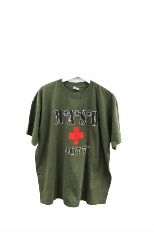 X - Vintage 90s M*A*S*H 4077th  Anvil Tag Tee sold by HG Vintage