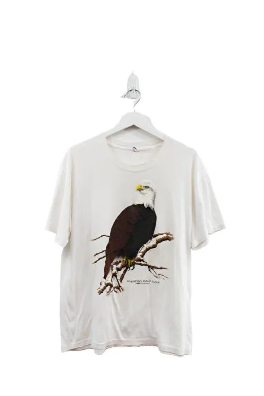 Z - Vintage Single Stitch American Bald Eagle Graphic Tee sold by HG Vintage