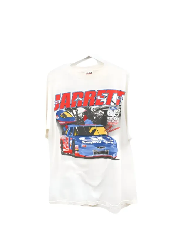 Z - Vintage Nascar Dale Jarrett Ford Car Tee sold by HG Vintage
