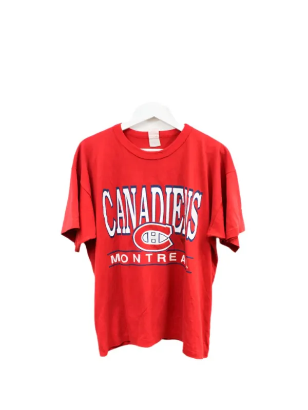 Z - Vintage Montreal Canadiens NHL Single Stitch Tee sold by HG Vintage