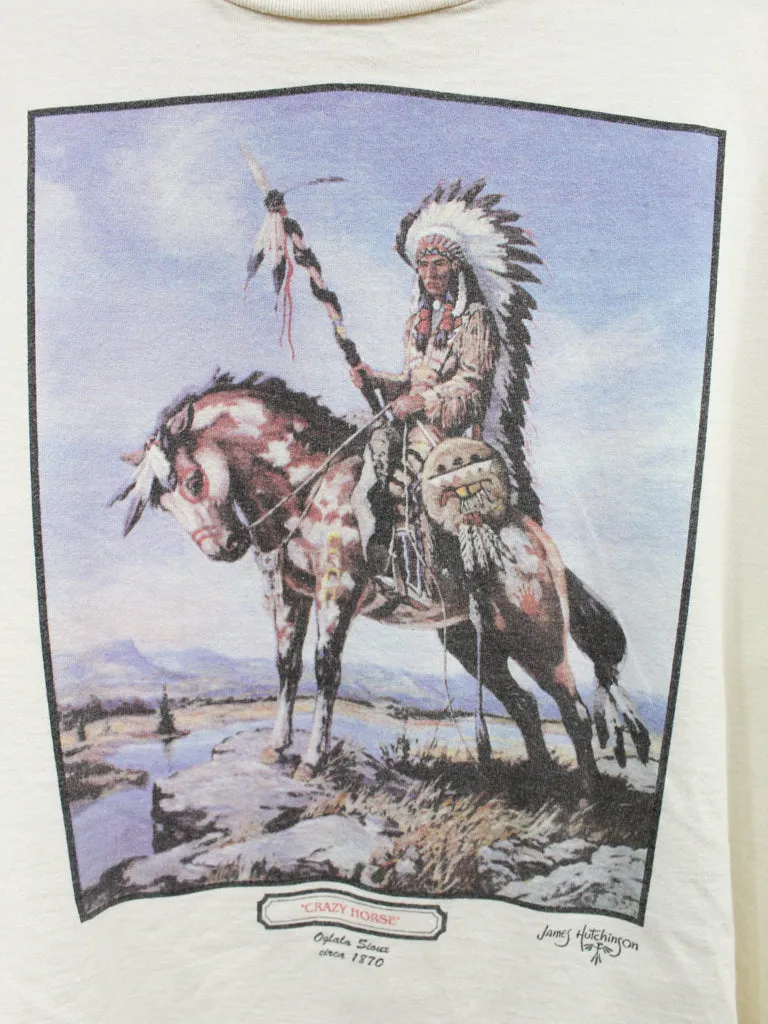 Z - Vintage Crazy Horse Painting Single Stitch Tee sold by HG Vintage product image thumbnail 2