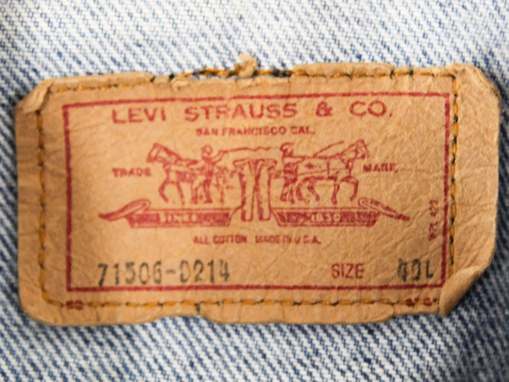 Z - Vintage 80s Levi's Salvedge Denim Jacket sold by HG Vintage product image thumbnail 5