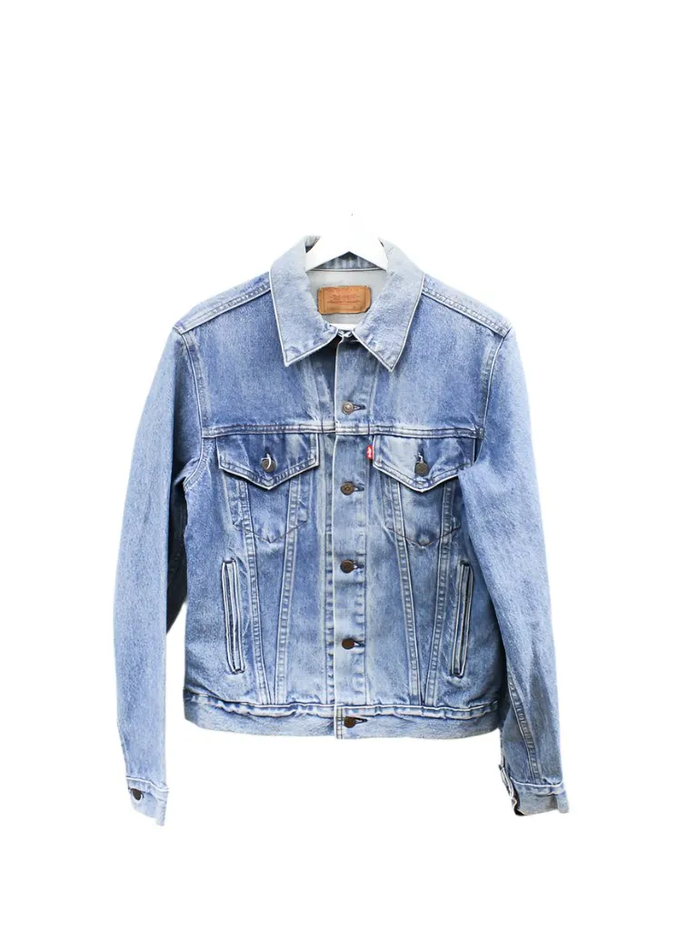Z - Vintage 80s Levi's Salvedge Denim Jacket sold by HG Vintage