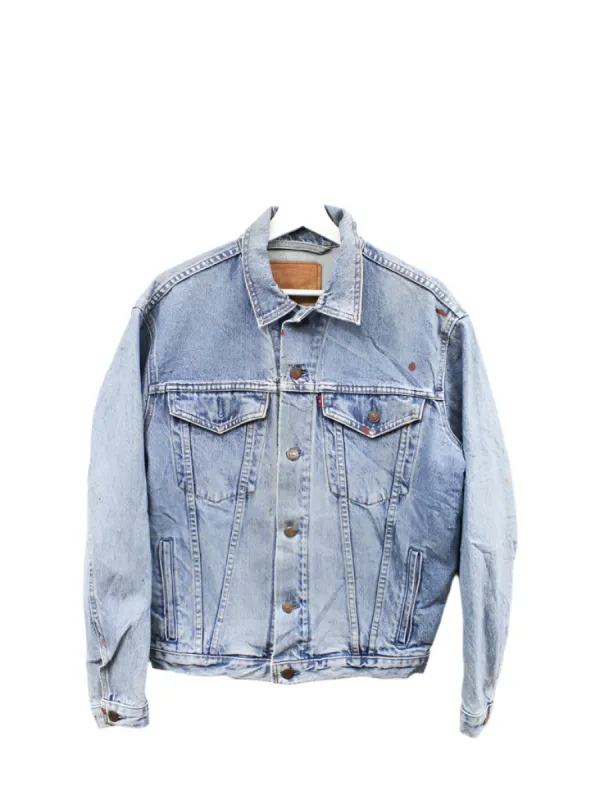 Z - Vintage 90s Levi's Denim Trucker Jacket sold by HG Vintage