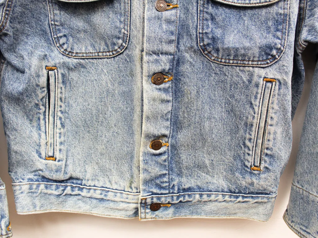 Z - Vintage 80s Levi's Made In The USA White Tab Denim Trucker Jacket sold by HG Vintage product image thumbnail 3