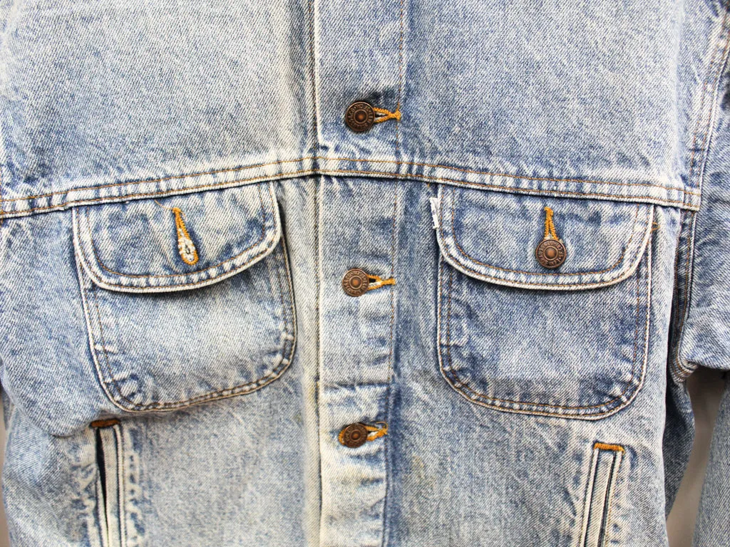 Z - Vintage 80s Levi's Made In The USA White Tab Denim Trucker Jacket sold by HG Vintage product image thumbnail 2