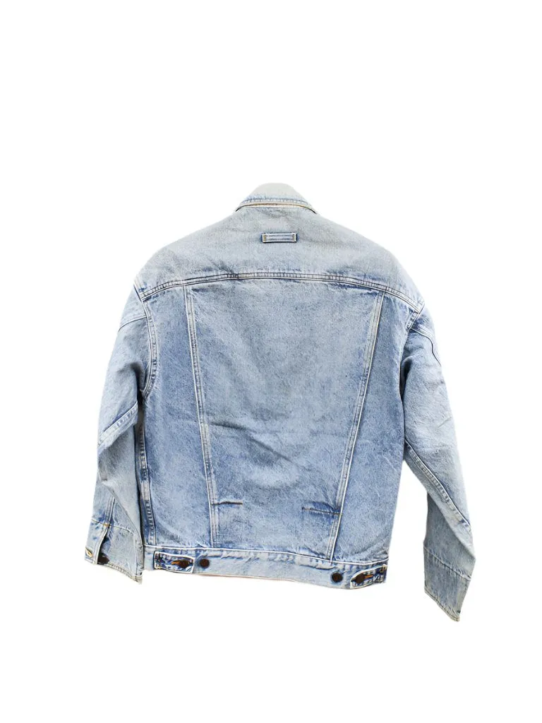 Z - Vintage 80s Levi's Made In The USA White Tab Denim Trucker Jacket sold by HG Vintage product image thumbnail 4